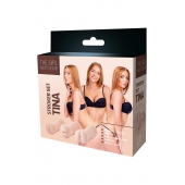 Набор из 3 мастурбаторов The Girl Next Door Tina - Dream Toys - в Долгопрудном купить с доставкой