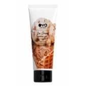 Лубрикант на водной основе OYO Aroma Gel Ice Cream с ароматом пломбира - 75 мл. - OYO - купить с доставкой в Долгопрудном