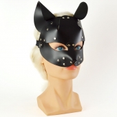 Черная кржаная маска Pussy - Sitabella - купить с доставкой в Долгопрудном