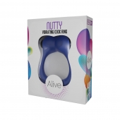 Синее эрекционное виброкольцо Nutty - Adrien Lastic - в Долгопрудном купить с доставкой