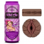 Коричневый мастурбатор-вагина Pleasure Brew Masturbator-Wild Ale в банке - Lovetoy - в Долгопрудном купить с доставкой