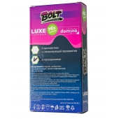 Набор презервативов Bolt Condoms - Luxe - купить с доставкой в Долгопрудном