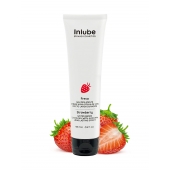 Лубрикант на водной основе Nuei Inlube с алоэ вера и ароматом клубники - 100 мл. - Nuei cosmetics - купить с доставкой в Долгопрудном