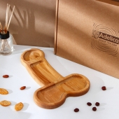 Деревянное блюдо для подачи в форме члена (32,5 х 20 х 1,7 см) - Сима-Ленд - купить с доставкой в Долгопрудном