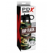 Мастурбатор в камуфляжной колбе Fap Flask - Pipedream - в Долгопрудном купить с доставкой