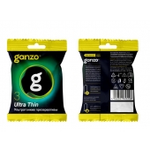 Ультратонкие презервативы Ganzo Ultra thin в мягкой упаковке - 3 шт. - Ganzo - купить с доставкой в Долгопрудном