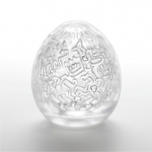 Мастурбатор-яйцо Keith Haring EGG PARTY - Tenga - в Долгопрудном купить с доставкой