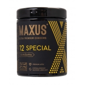 Презервативы с точками и рёбрами MAXUS Special - 12 шт. - Maxus - купить с доставкой в Долгопрудном