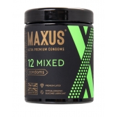 Презервативы MAXUS Mixed - 12 шт. - Maxus - купить с доставкой в Долгопрудном