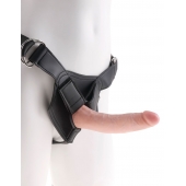 Страпон на виниловых трусиках Strap-on Harness Cock - 17,8 см. - Pipedream - купить с доставкой в Долгопрудном