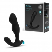 Черный утяжеленный анальный стимулятор Rocker Plug - 12 см. - b-Vibe - в Долгопрудном купить с доставкой