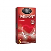 Гладкие презервативы Domino Harmony - 6 шт. - Domino - купить с доставкой в Долгопрудном