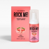 Жидкий вибратор Nuei Rock Me! с ароматом клубники - 20 мл. - Nuei cosmetics - купить с доставкой в Долгопрудном