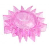 Розовое эрекционное кольцо - Toyfa Basic - в Долгопрудном купить с доставкой