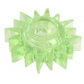 Зеленое эрекционное кольцо-солнце - Toyfa Basic - в Долгопрудном купить с доставкой