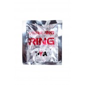 Прозрачное эрекционное кольцо с вибратором  и подхватом - Toyfa Basic - в Долгопрудном купить с доставкой