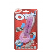 Фиолетовое эрекционное кольцо с вибрацией и пальчиком OYEAH PURPLE - Screaming O - в Долгопрудном купить с доставкой