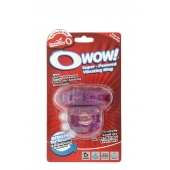 Фиолетовое эрекционное виброкольцо OWOW PURPLE - Screaming O - в Долгопрудном купить с доставкой