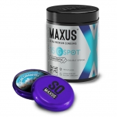 Гладкие презервативы Maxus G spot с двойной спиралью - 15 шт. - Maxus - купить с доставкой в Долгопрудном