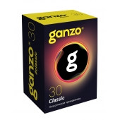 Классические презервативы с обильной смазкой Ganzo Classic - 30 шт. - Ganzo - купить с доставкой в Долгопрудном