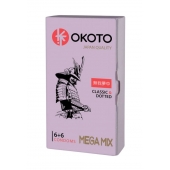Презервативы OKOTO Mega Mix - 12 шт. - Sitabella - купить с доставкой в Долгопрудном