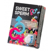 Шипучие таблетки для мужчин Sweet Sperm для изменения вкуса спермы (4 шт. по 0,5 гр.) - Капиталпродукт - купить с доставкой в Долгопрудном