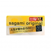 Презервативы увеличенного размера Sagami Original 0.02 XL-size - 12 шт. - Sagami - купить с доставкой в Долгопрудном