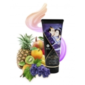 Массажный крем для тела с ароматом экзотических фруктов Exotic fruits - 200 мл. - Shunga - купить с доставкой в Долгопрудном