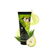 Массажный крем для тела с ароматом груши и зелёного чая Pear   Exotic Green Tea - 200 мл. - Shunga - купить с доставкой в Долгопрудном