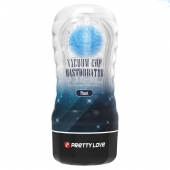 Прозрачный текстурированный мастурбатор Vacuum Cup Masturbator Planet - Baile - в Долгопрудном купить с доставкой