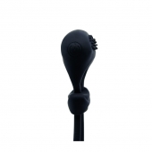 Чёрное лассо на пенис с вибрацией - Baile - в Долгопрудном купить с доставкой