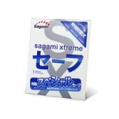 Презерватив Sagami Xtreme Ultrasafe с двойным количеством смазки - 1 шт. - Sagami - купить с доставкой в Долгопрудном