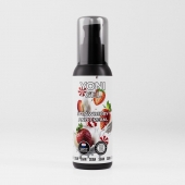 Лубрикант для орального секса SGAN со вкусом клубники со сливками - 100 мл. - SGAN - купить с доставкой в Долгопрудном