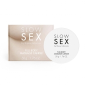 Массажная свеча для всего тела Slow Sex - 50 гр. - Bijoux Indiscrets - купить с доставкой в Долгопрудном