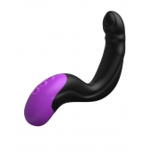 Черно-фиолетовый вибромассажёр простаты Hyper-Pulse P-Spot Massager - Pipedream - в Долгопрудном купить с доставкой