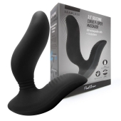 Черный вибромассажер простаты 3,5’’ Curve P-spot Massager - 12 см. - Erokay - в Долгопрудном купить с доставкой
