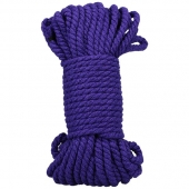 Фиолетовая верёвка для связывания и фиксации Bind Tie - 15,24 м. - Doc Johnson - купить с доставкой в Долгопрудном