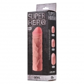 Фаллоудлинитель SUPER HERO Dewil - 17,5 см. - Lola Games - в Долгопрудном купить с доставкой