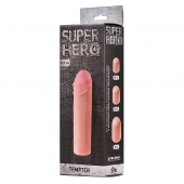 Фаллоудлинитель SUPER HERO Tempter - 16 см. - Lola Games - в Долгопрудном купить с доставкой