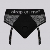 Трусики для фиксации насадок Strap-on-me Harness Lingerie Diva XS - Strap-on-me - купить с доставкой в Долгопрудном