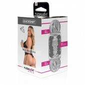Прозрачный двусторонний мастурбатор Fleshlight Quickshot Mia Malkova - Fleshlight - в Долгопрудном купить с доставкой