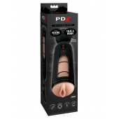 Мастурбатор-вагина с вибрацией Vibrating Mega Milker - Pipedream - в Долгопрудном купить с доставкой