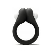 Черное эрекционное кольцо Zippy Vibrating Ring With Bullet - Adrien Lastic - в Долгопрудном купить с доставкой