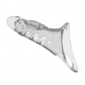 Прозрачная насадка на пенис - 22 см. - Baile - в Долгопрудном купить с доставкой