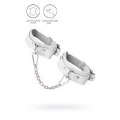 Белые мини-оковы со скруглёнными углами - Pecado - купить с доставкой в Долгопрудном