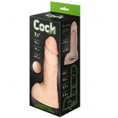 Телесный фаллоудлинитель с мошонкой Cock Next - 19 см. - LOVETOY (А-Полимер) - в Долгопрудном купить с доставкой