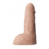 Телесный фаллоудлинитель с мошонкой Cock Next - 19 см. - LOVETOY (А-Полимер) - в Долгопрудном купить с доставкой