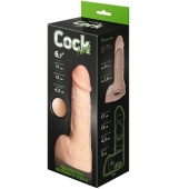 Телесный фаллоудлинитель с мошонкой Cock Next - 17 см. - LOVETOY (А-Полимер) - в Долгопрудном купить с доставкой