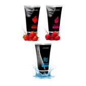 Набор из 3 лубрикантов JUJU (увлажняющий, клубника, малина) - JuJu - купить с доставкой в Долгопрудном