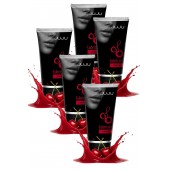 Набор из 5 съедобных лубрикантов JUJU со вкусом вишни - JuJu - купить с доставкой в Долгопрудном